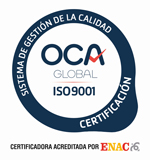 Certificación ISO 9001 de gestión de la calidad (OCA)