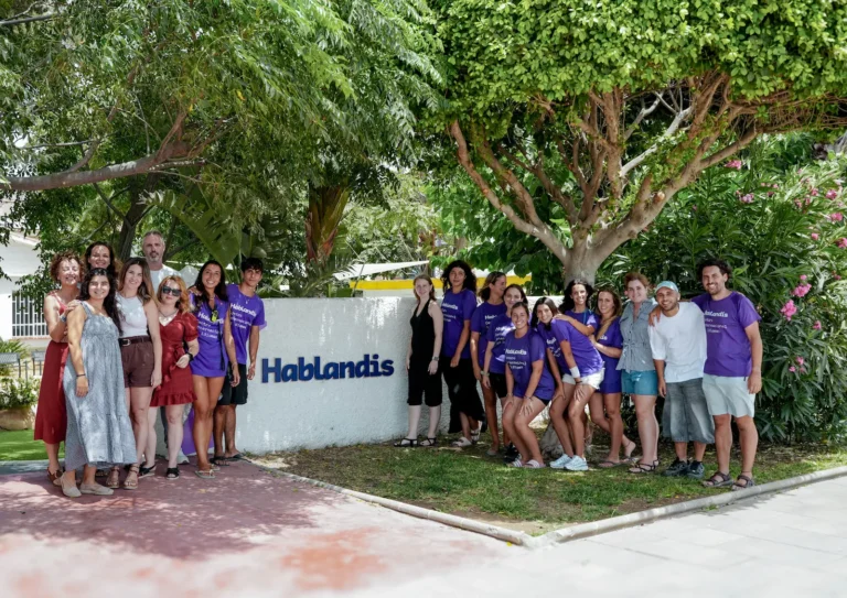 Equipo y aulas de Hablandis, centro internacional de idiomas en Málaga