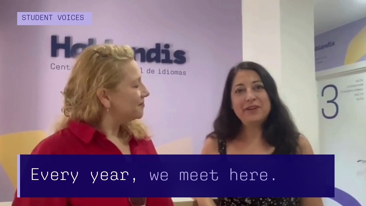 Jennifer and Stefanie at Hablandis in Rincón de la Victoria, Málaga